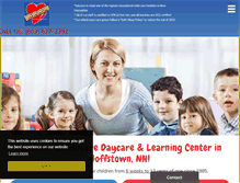 Tablet Screenshot of educare-daycare.com